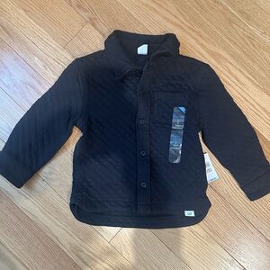 GAP Black Sweater Soft Fleece Relaxed Fit